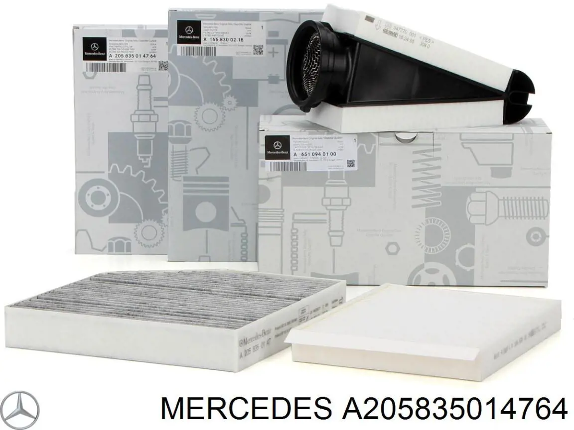Comprar A205835014764 Mercedes Filtro de aire del habitáculo