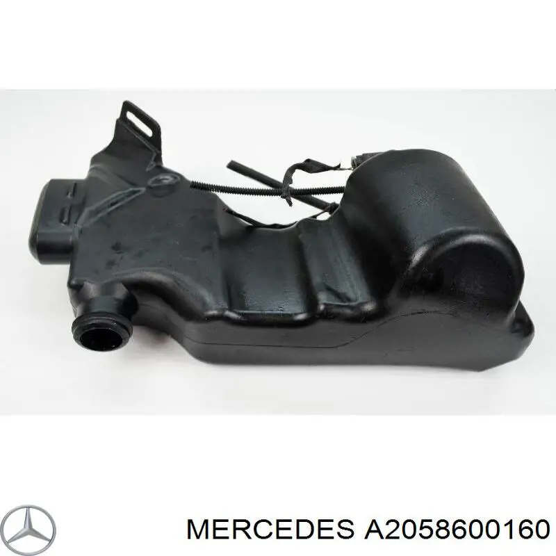 Cuello del depósito de la lavadora A2058600160 Mercedes