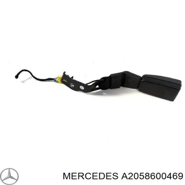 Comprar A2058600469 Mercedes Palanca de fijación del cinturón de seguridad trasero derecho