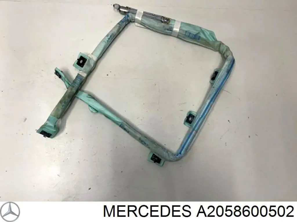 Airbag de cortina lateral derecha A2058600502 Mercedes