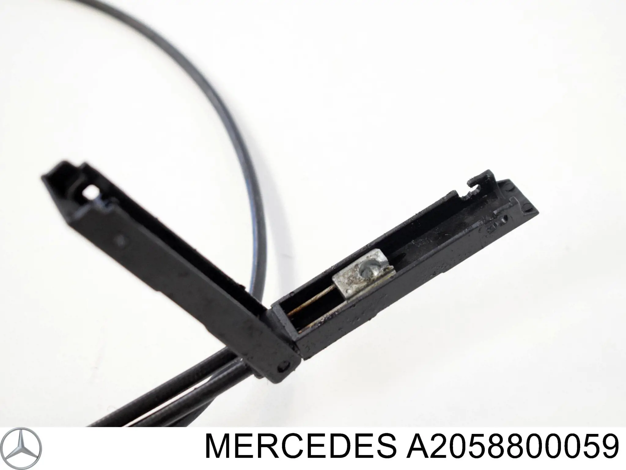 A2058800059 Mercedes tirador del cable del capó delantero