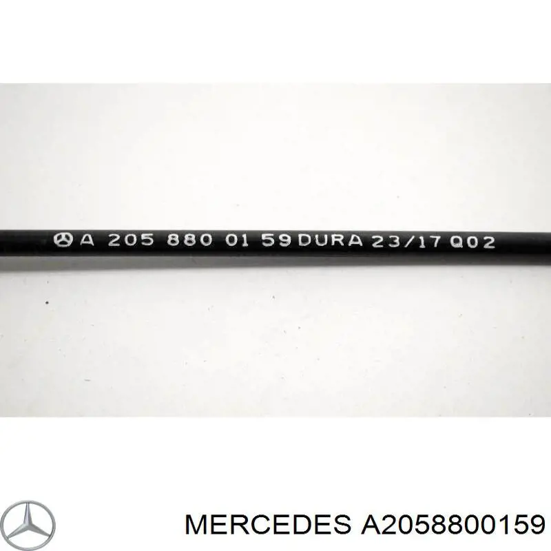 Cable de apertura del capó trasero A2058800159 Mercedes