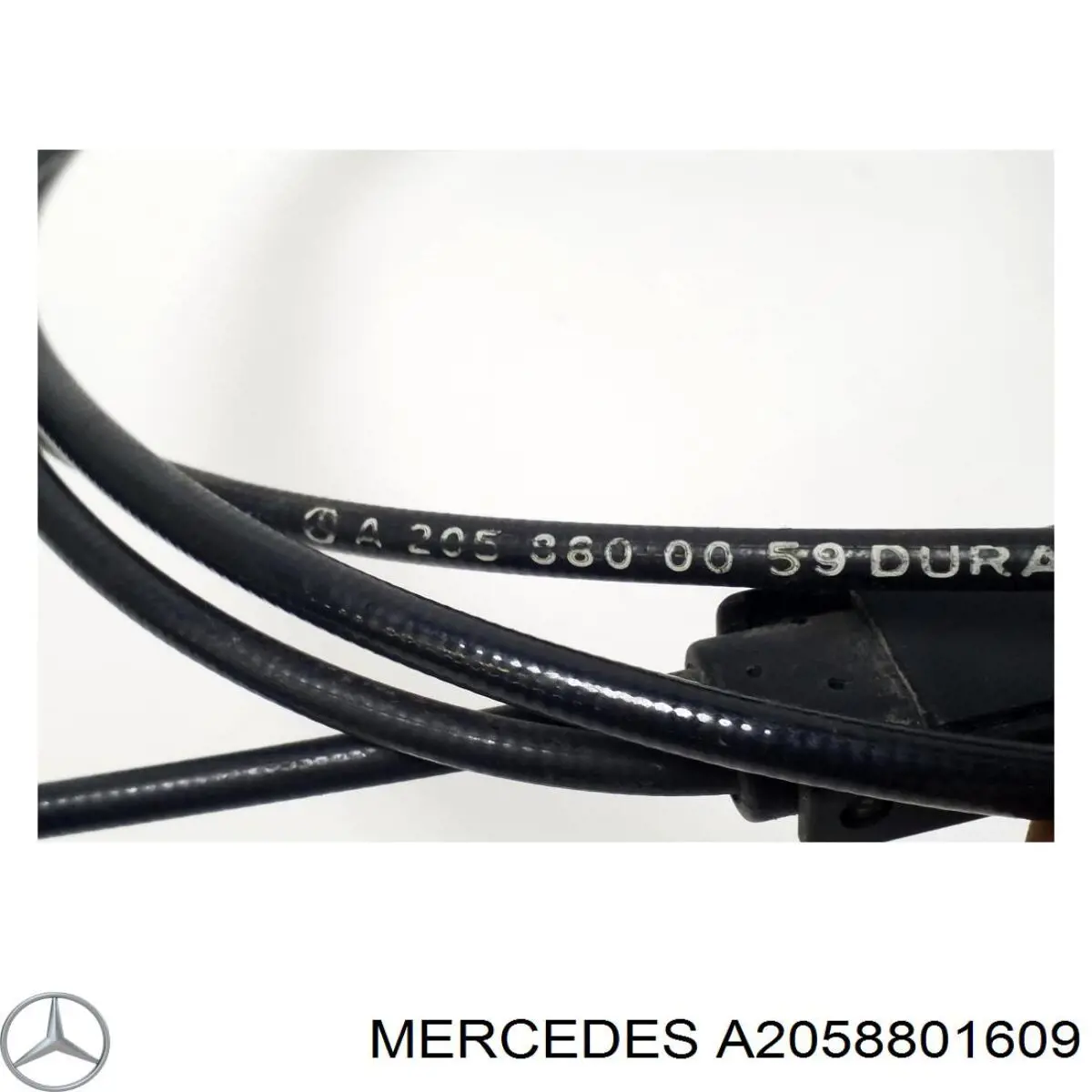 A2058801609 Mercedes tirador del cable del capó delantero