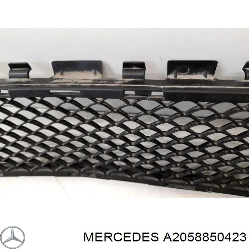 Comprar A2058850423 Mercedes Rejilla central del parachoques delantero