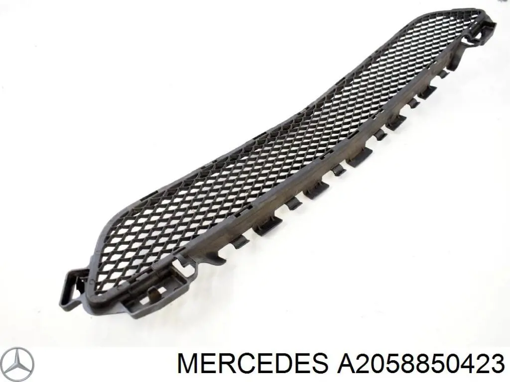 Rejilla de ventilación, paragolpes delantero, central Mercedes A2058850423 precio, desde 53,72 EUR