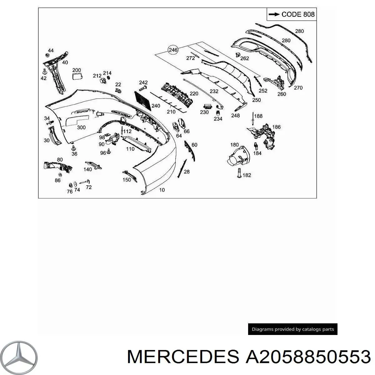 A2058850553 Mercedes