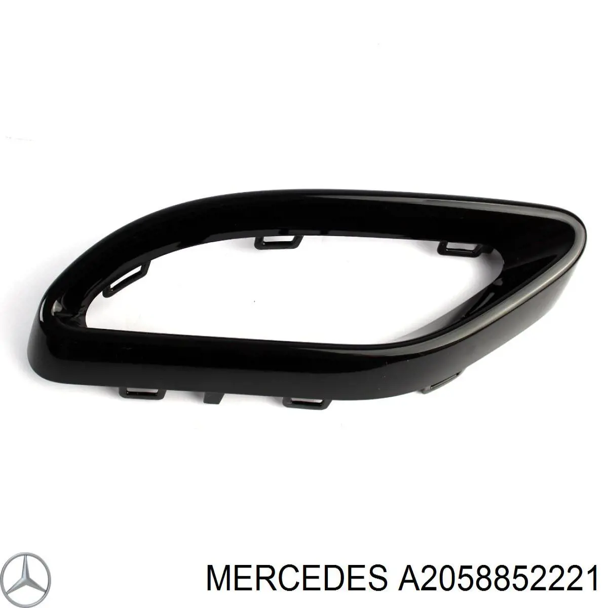 Moldura izquierda del parachoques trasero Mercedes A2058852221 precio, desde 76,05 EUR