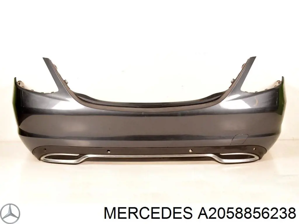 Protector parachoques trasero A2058856238 Mercedes