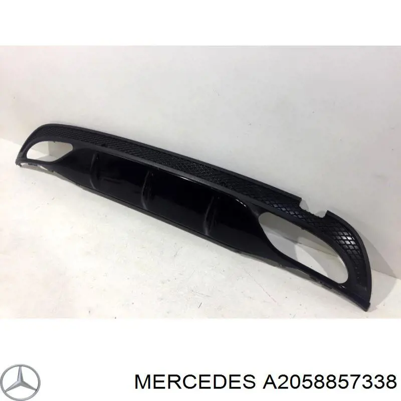 2058857338 Mercedes alerón parachoques trasero