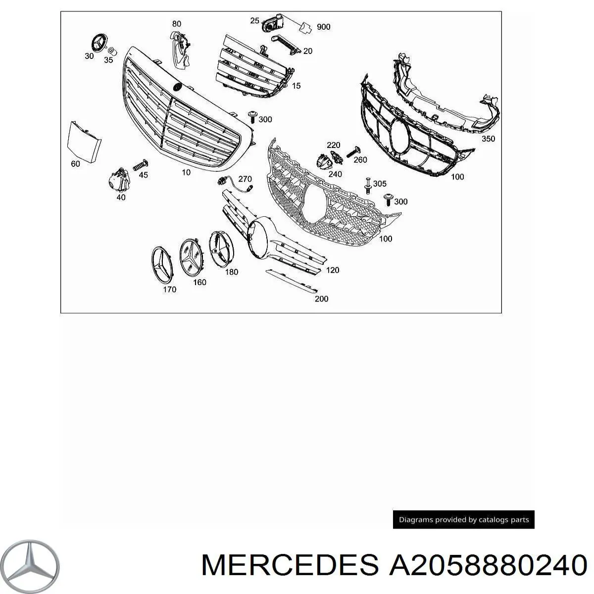 A2058880240 Mercedes