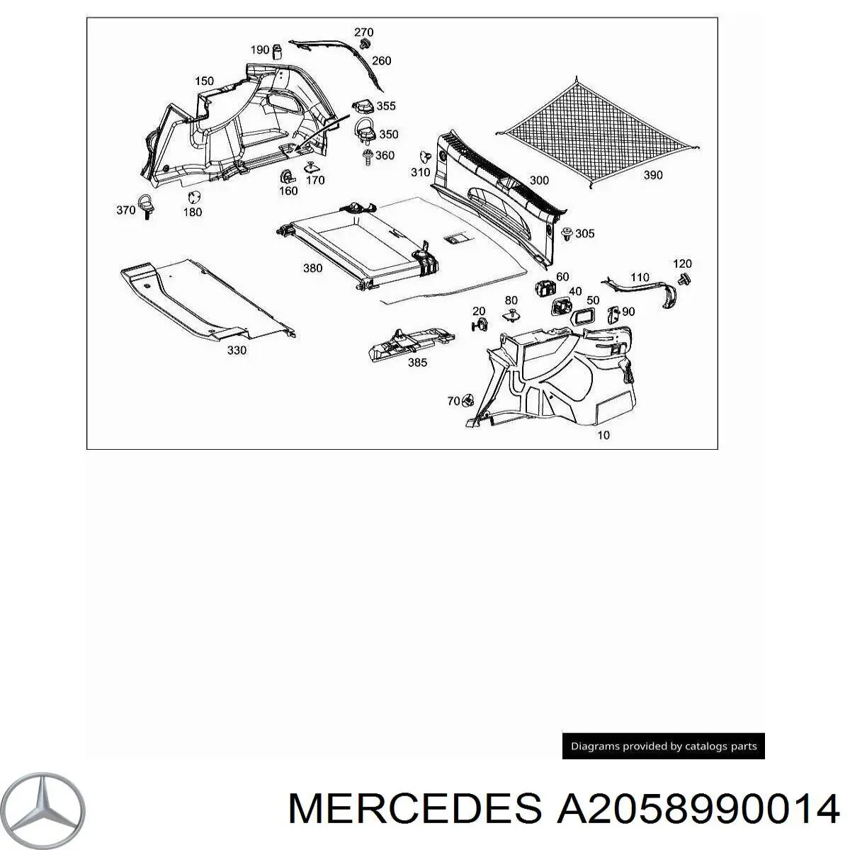 A2058990014 Mercedes