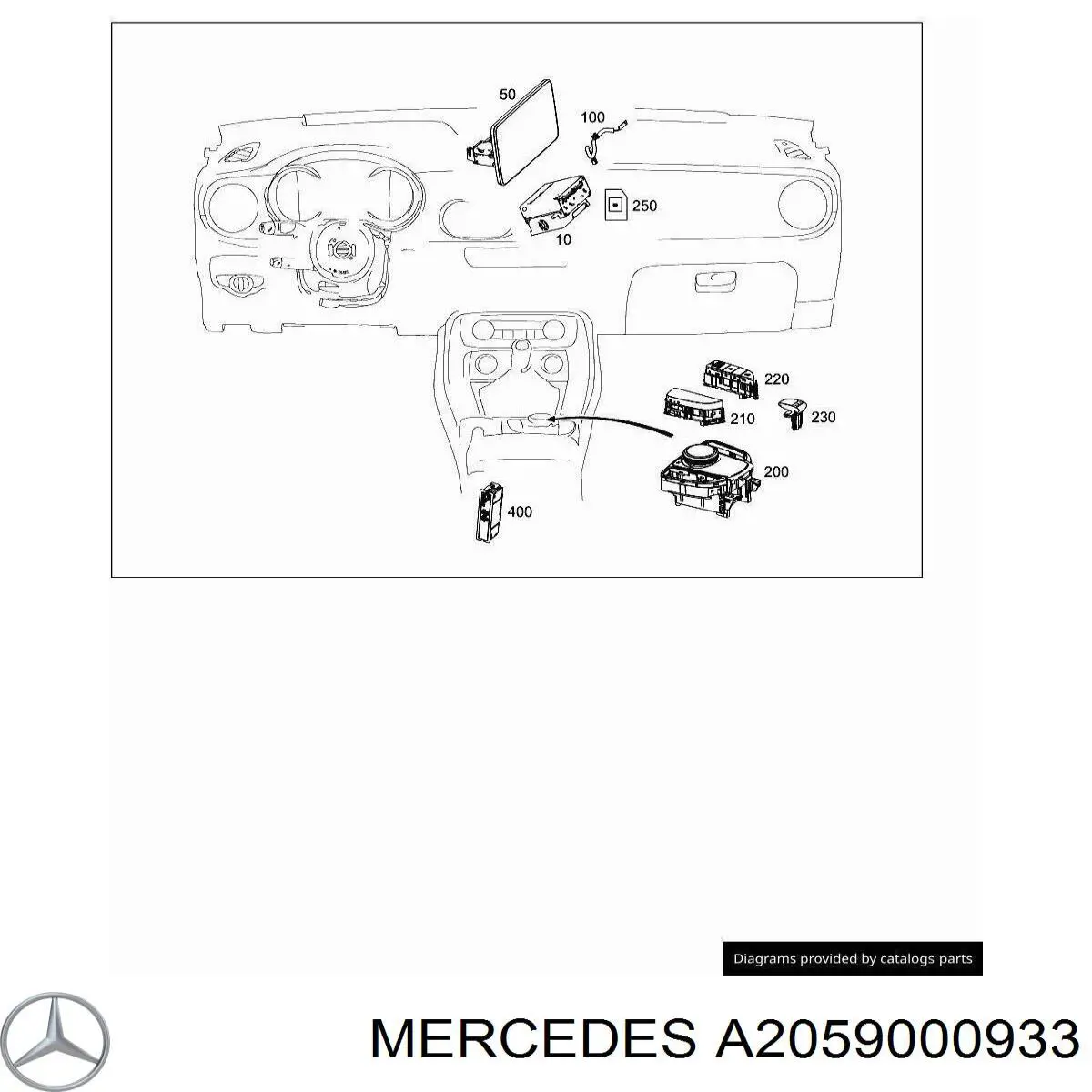 A2059000933 Mercedes