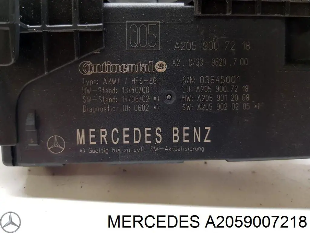 A2059007218 Mercedes