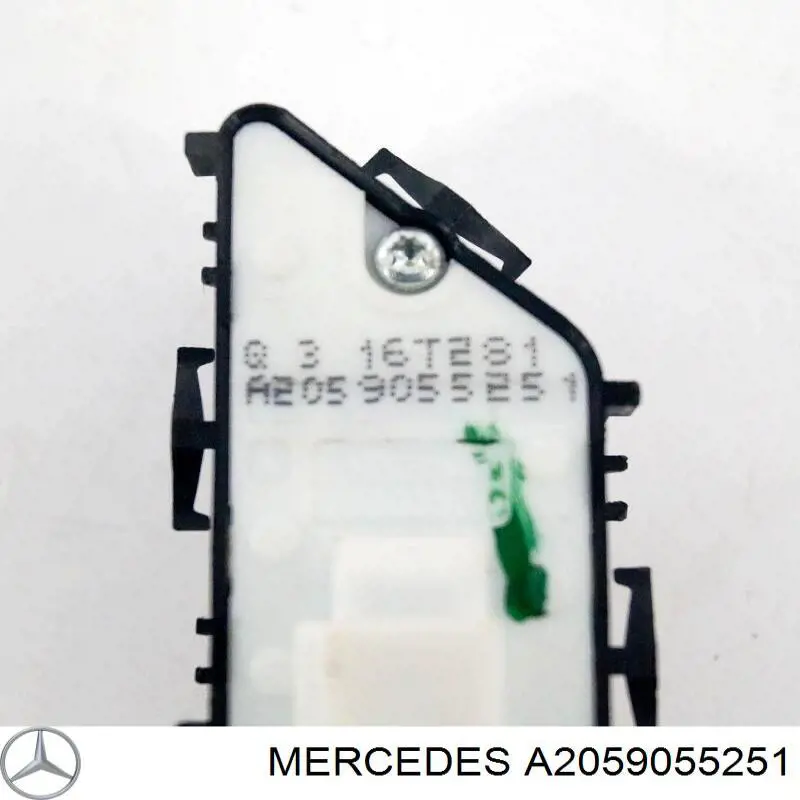 Interruptor de cierre centralizado A2059055251 Mercedes