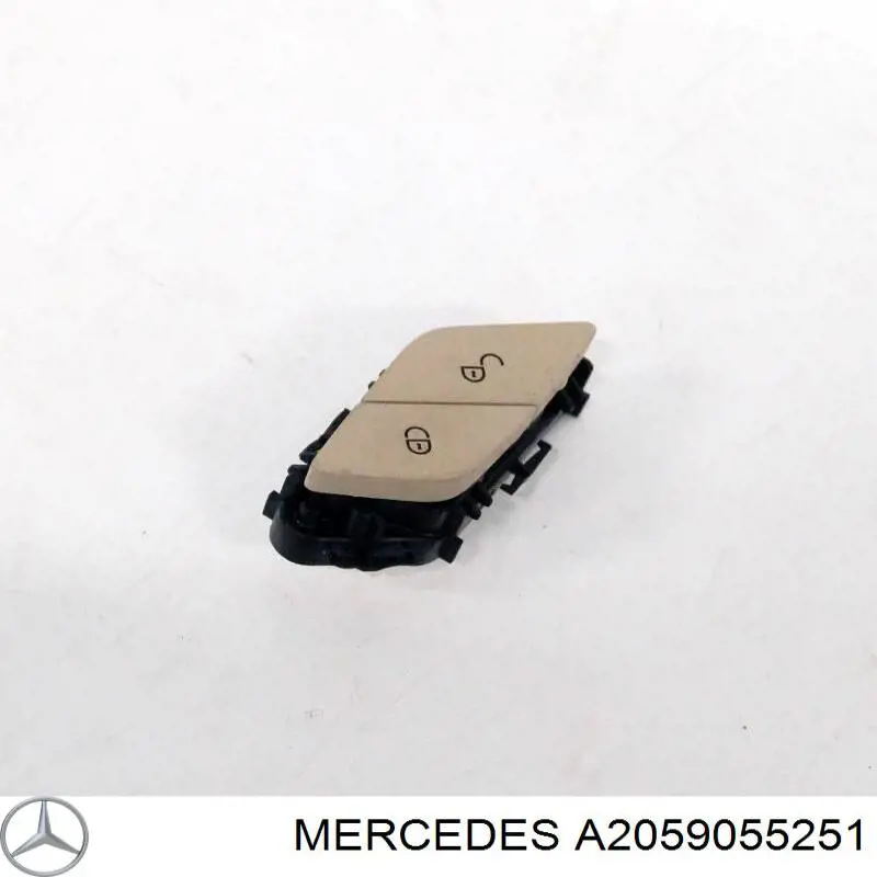 A2059055251 Mercedes Interruptor de cierre centralizado
