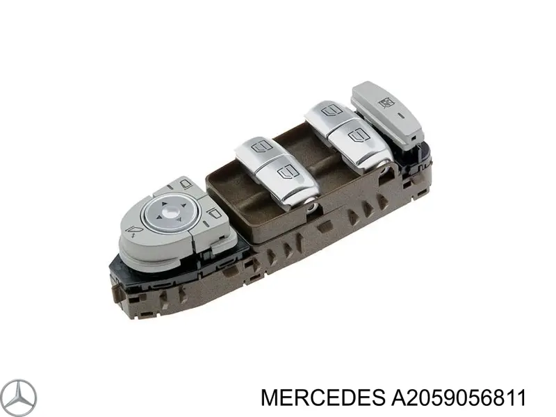 A2059056811 Mercedes unidad de control elevalunas delantera izquierda