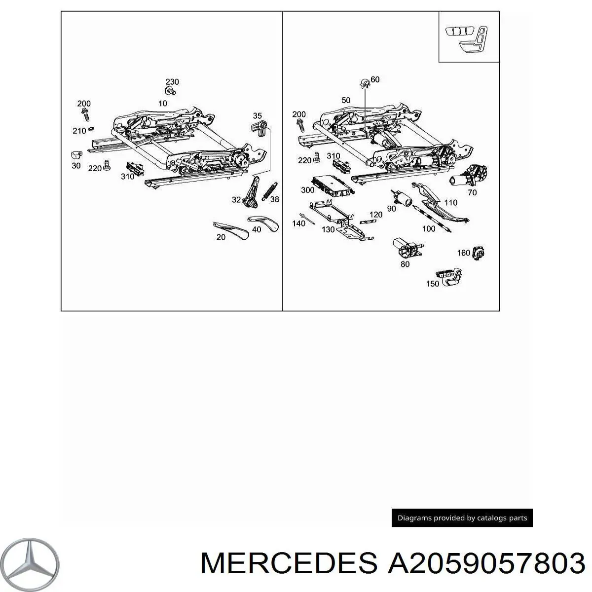 A2059057803 Mercedes