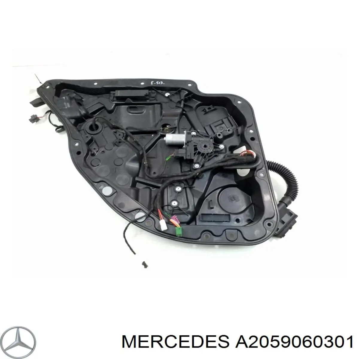 A2059060301 Mercedes motor eléctrico, elevalunas, puerta trasera izquierda
