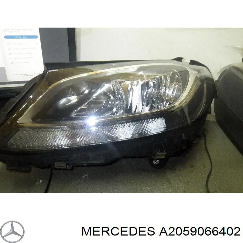 A2059066402 Mercedes faro izquierdo