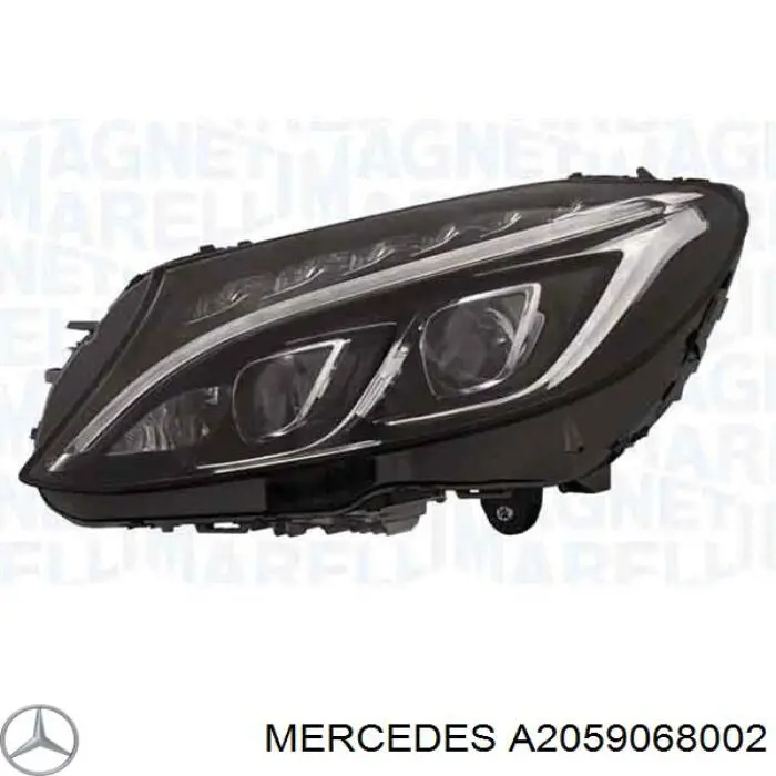 Faro derecho Mercedes A2059068002 precio, desde 1360,52 EUR