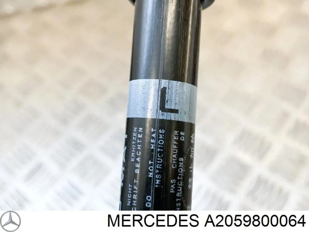 Comprar A2059800064 Mercedes Amortiguador de capó izquierdo