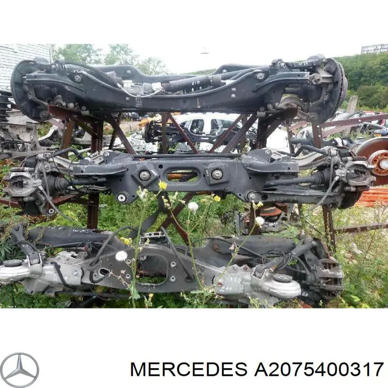 2075400317 Mercedes sensor abs trasero