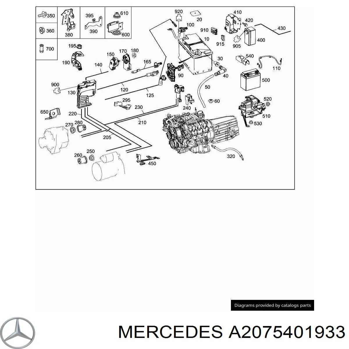 A2075401933 Mercedes