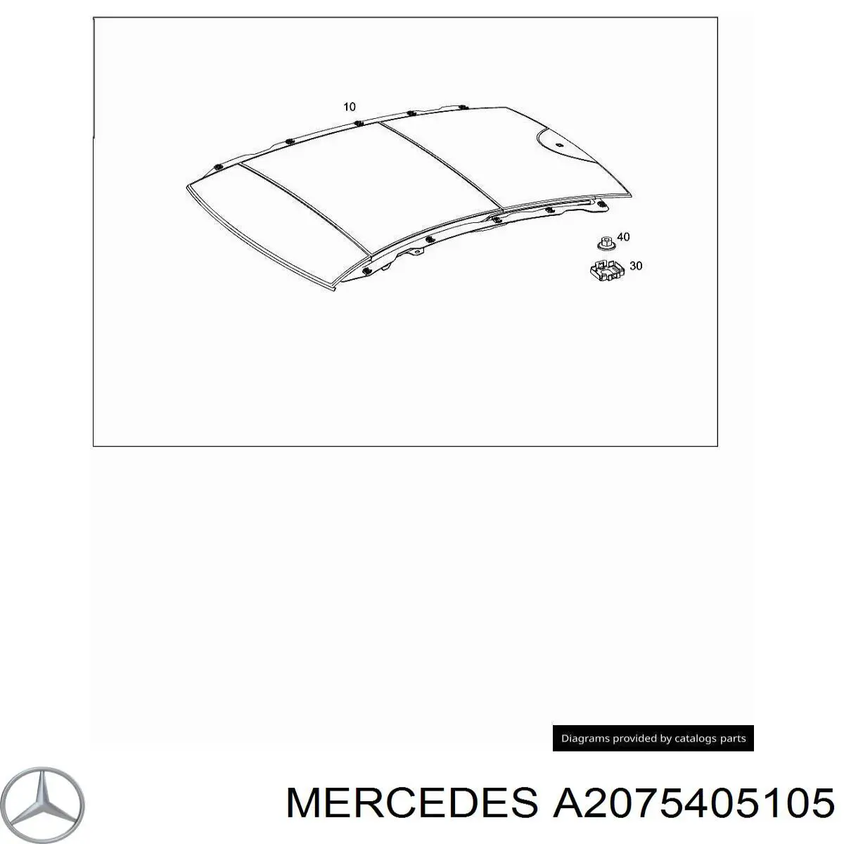 A2075405105 Mercedes