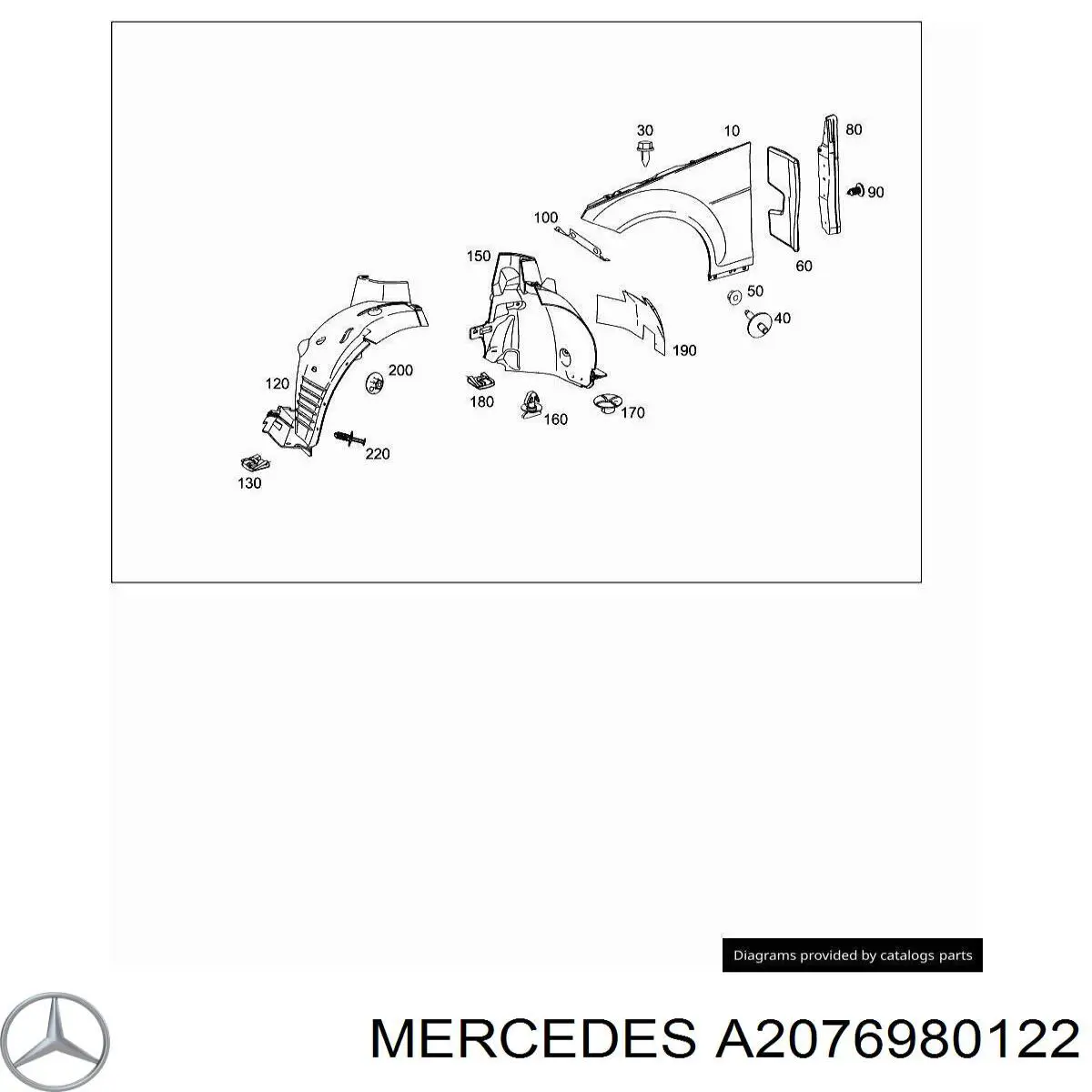 A2076980122 Mercedes