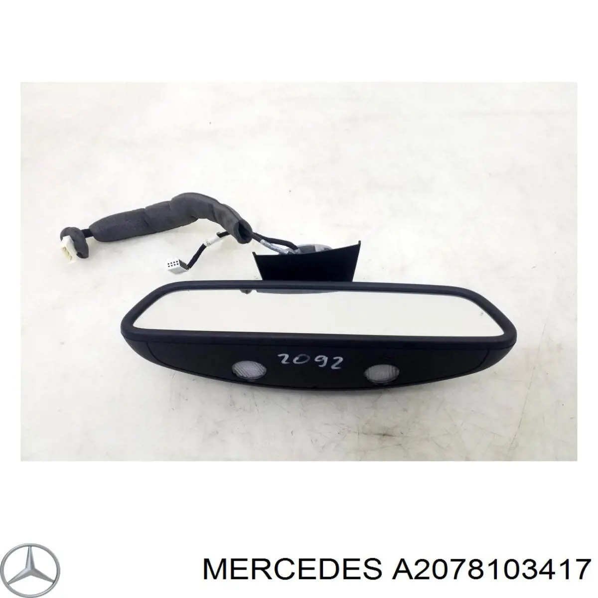 A2078103417 Mercedes Espejo retrovisor interior