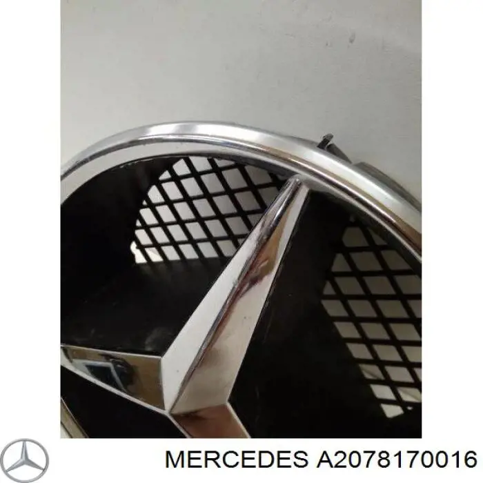 A2078170016 Mercedes logotipo del radiador i
