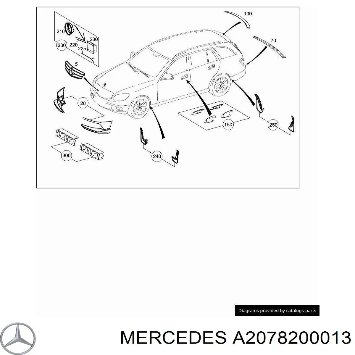 A2078200013 Mercedes