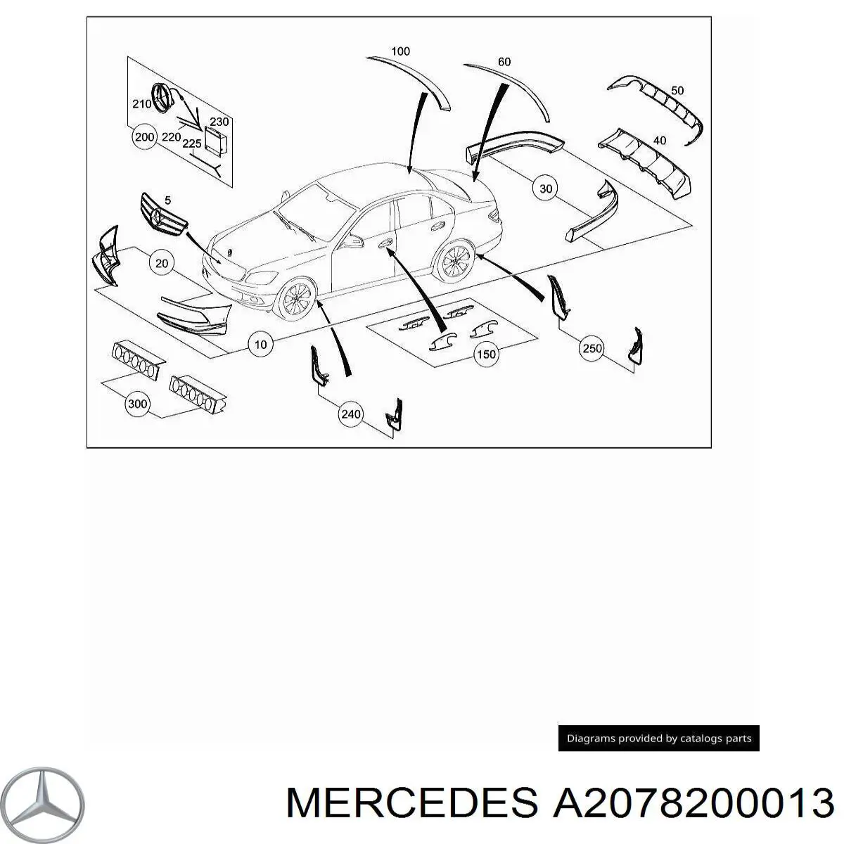 Comprar A2078200013 Mercedes 