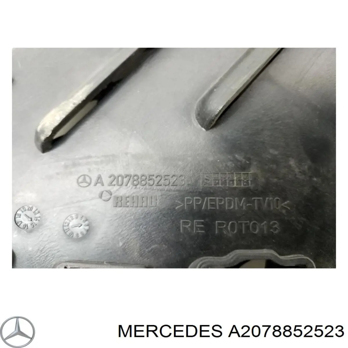 A2078852523 Mercedes rejilla de ventilación, parachoques delantero, derecha