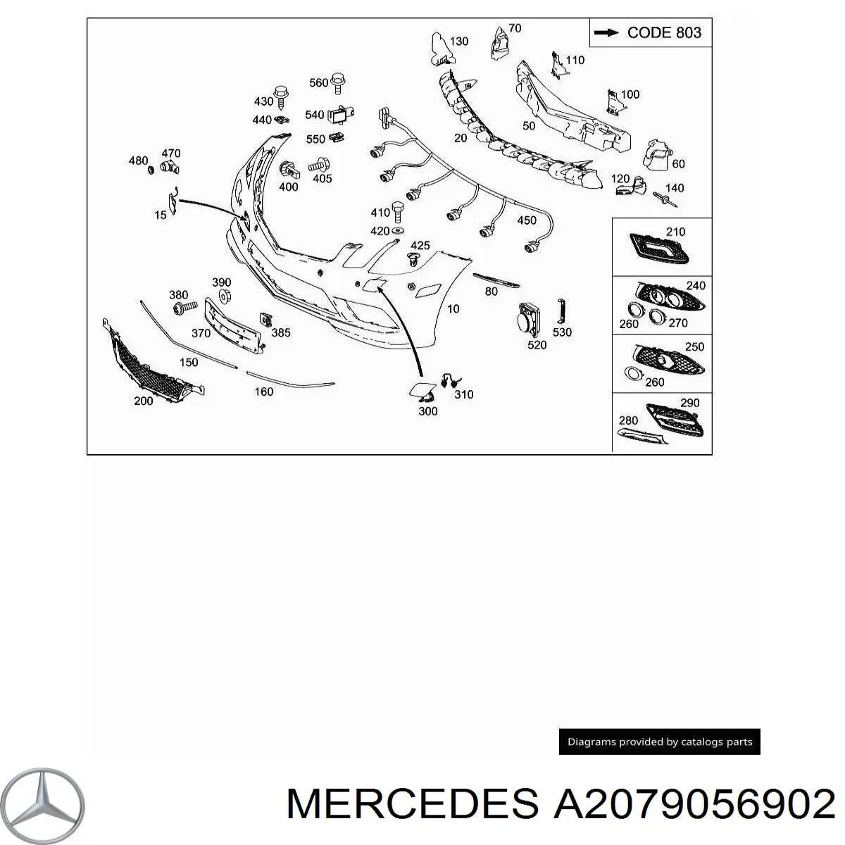 A2079056902 Mercedes