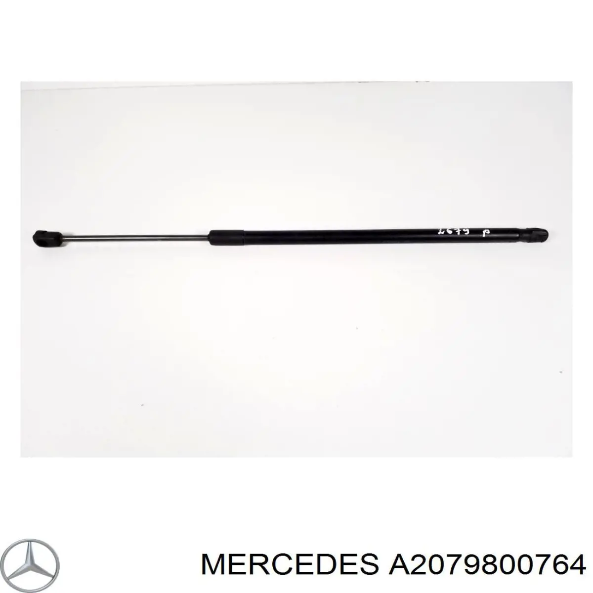 A2079800764 Mercedes Muelle de capó 