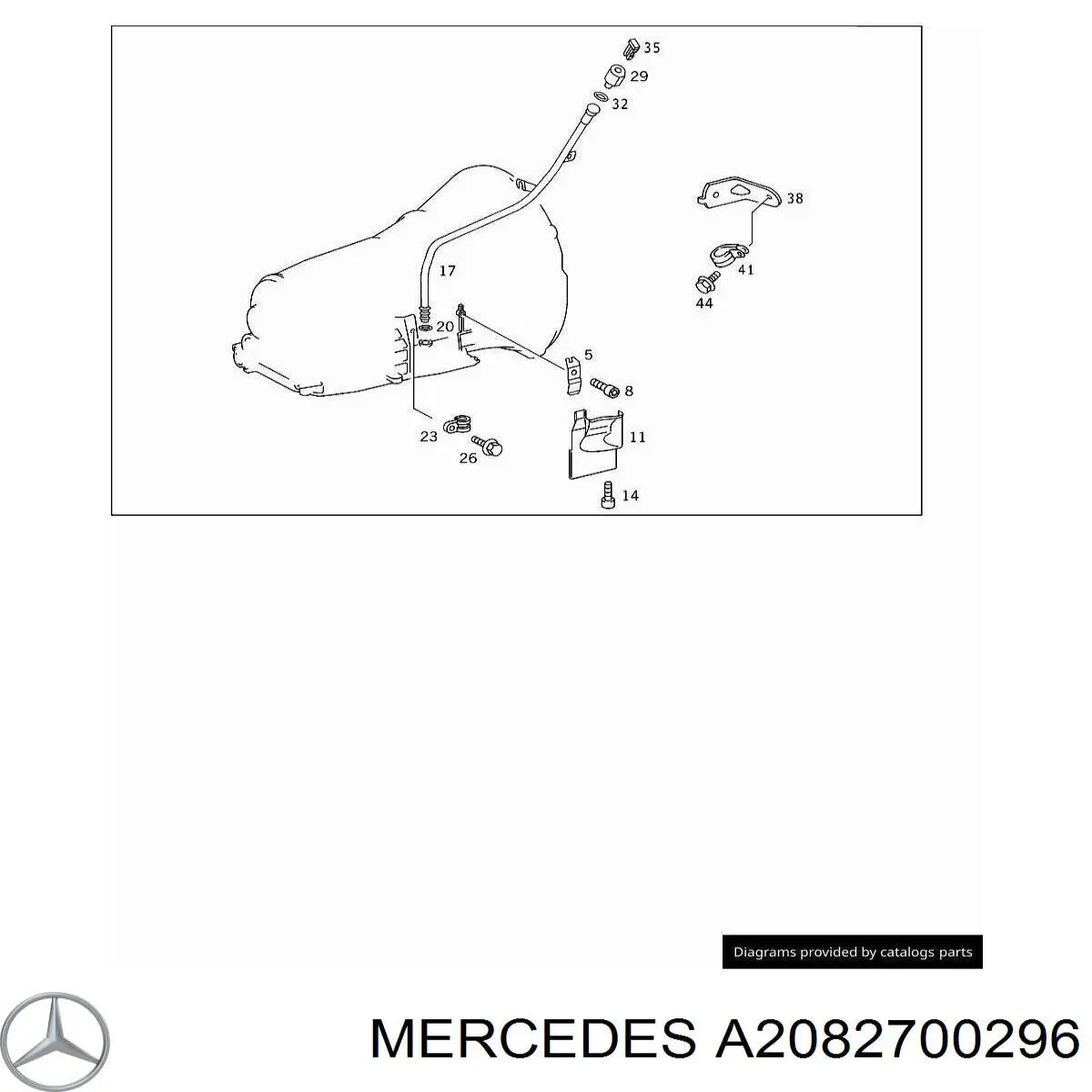  Mercedes A2082700296 precio, desde 125,52 EUR