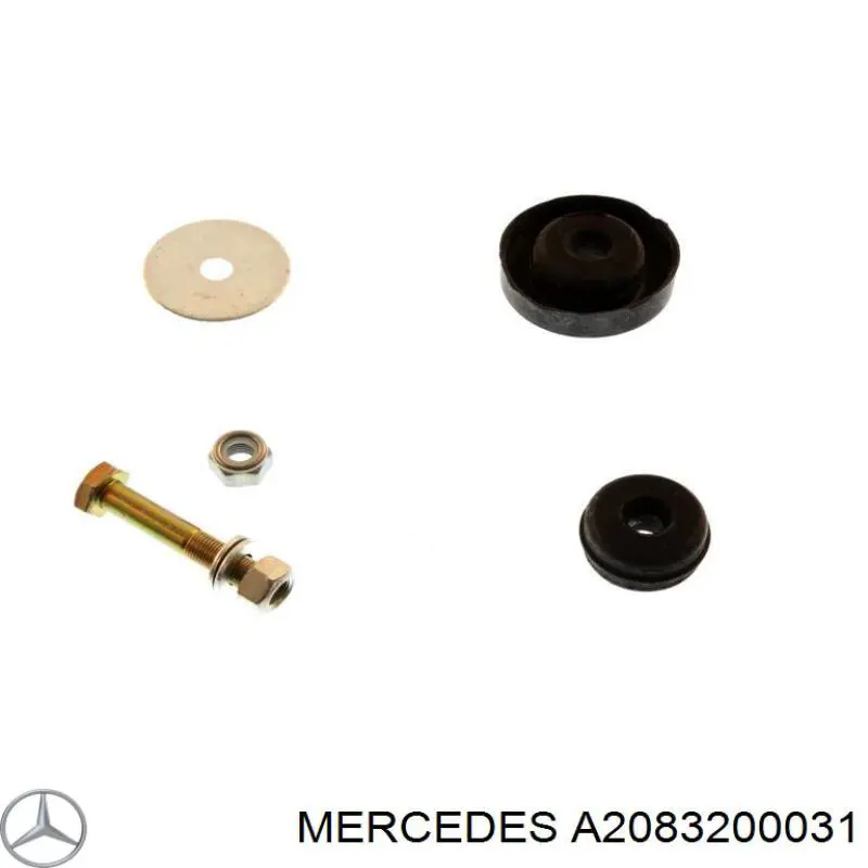 A2083200031 Mercedes amortiguador trasero