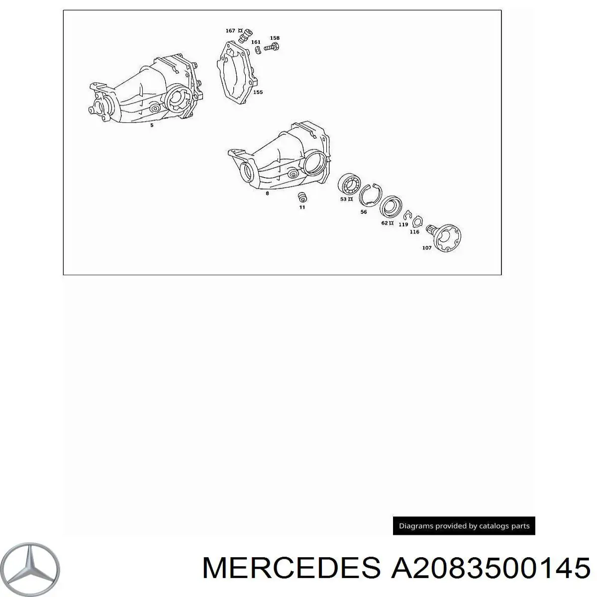 A2083500145 Mercedes