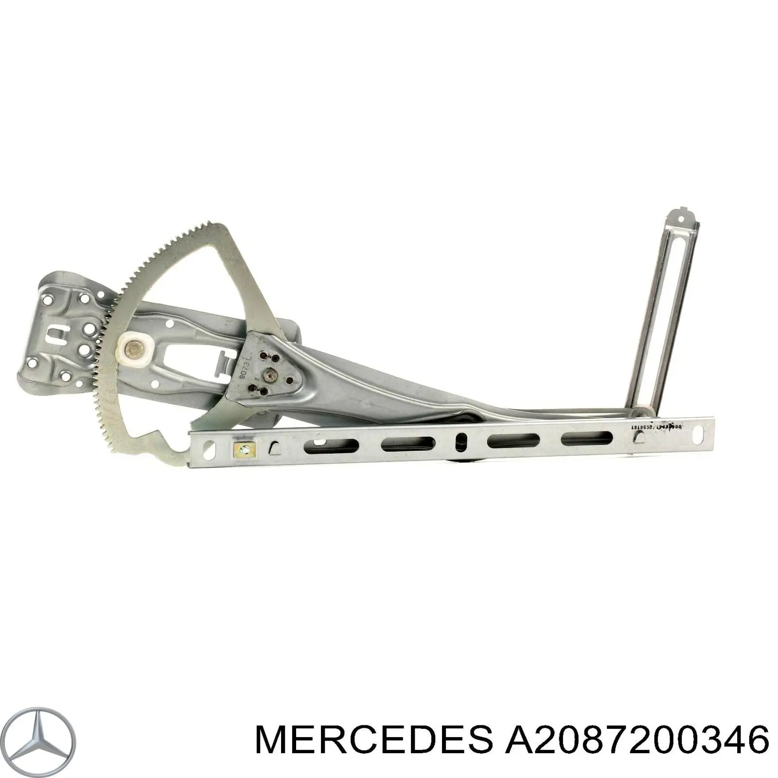 A2087200346 Mercedes mecanismo de elevalunas, puerta delantera izquierda