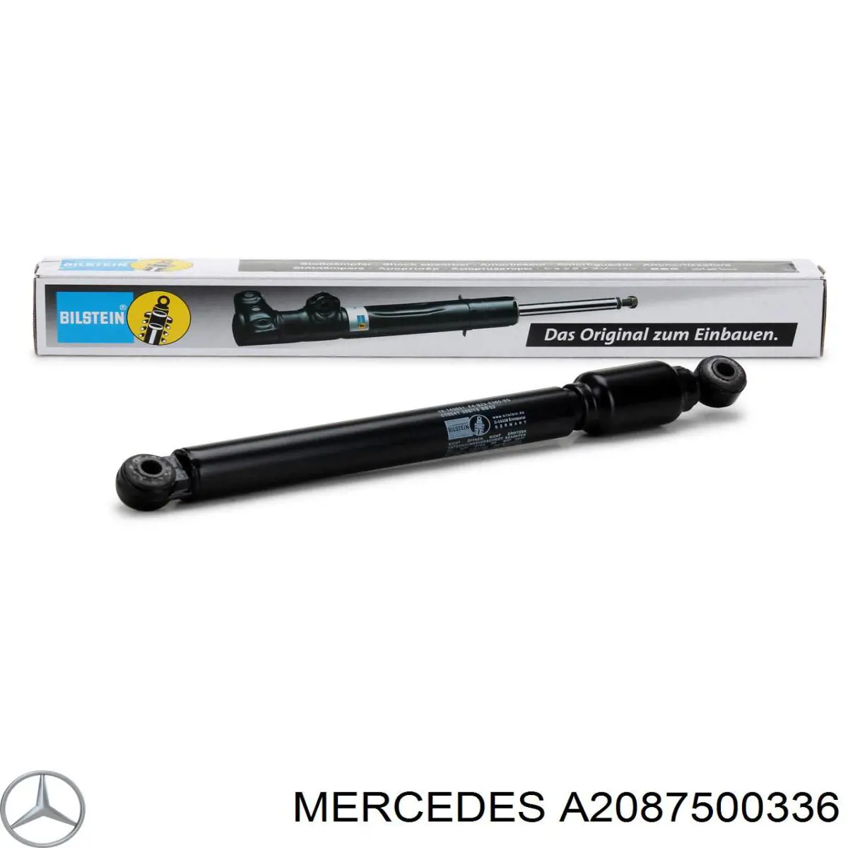 A2087500336 Mercedes amortiguador de maletero