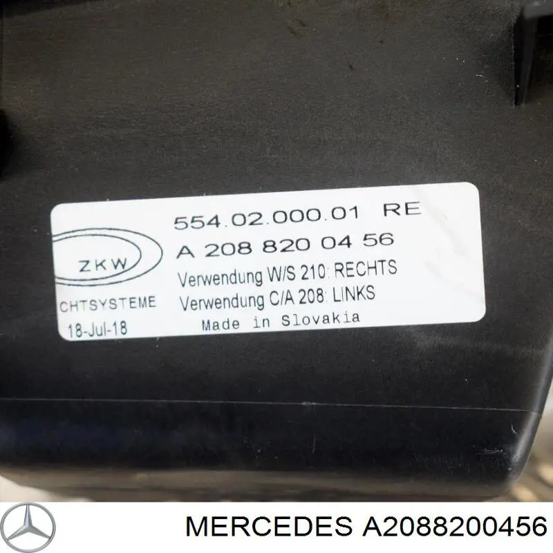 Comprar A2088200456 Mercedes 