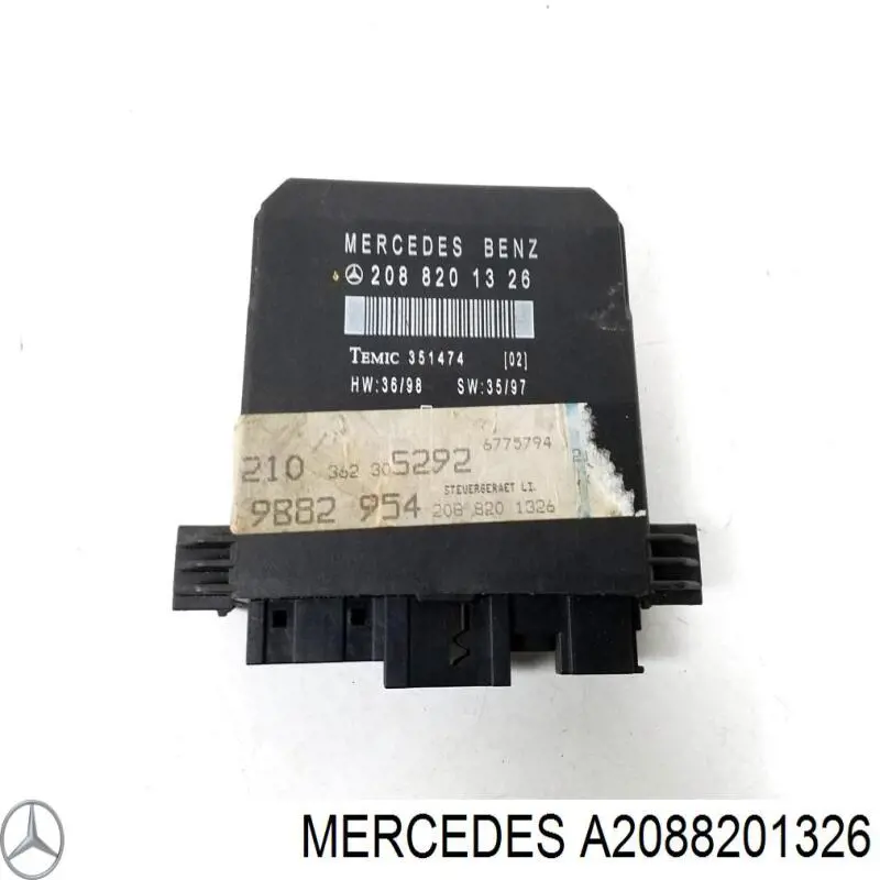 Comprar A2088201326 Mercedes Unidad de confort de la puerta delantera