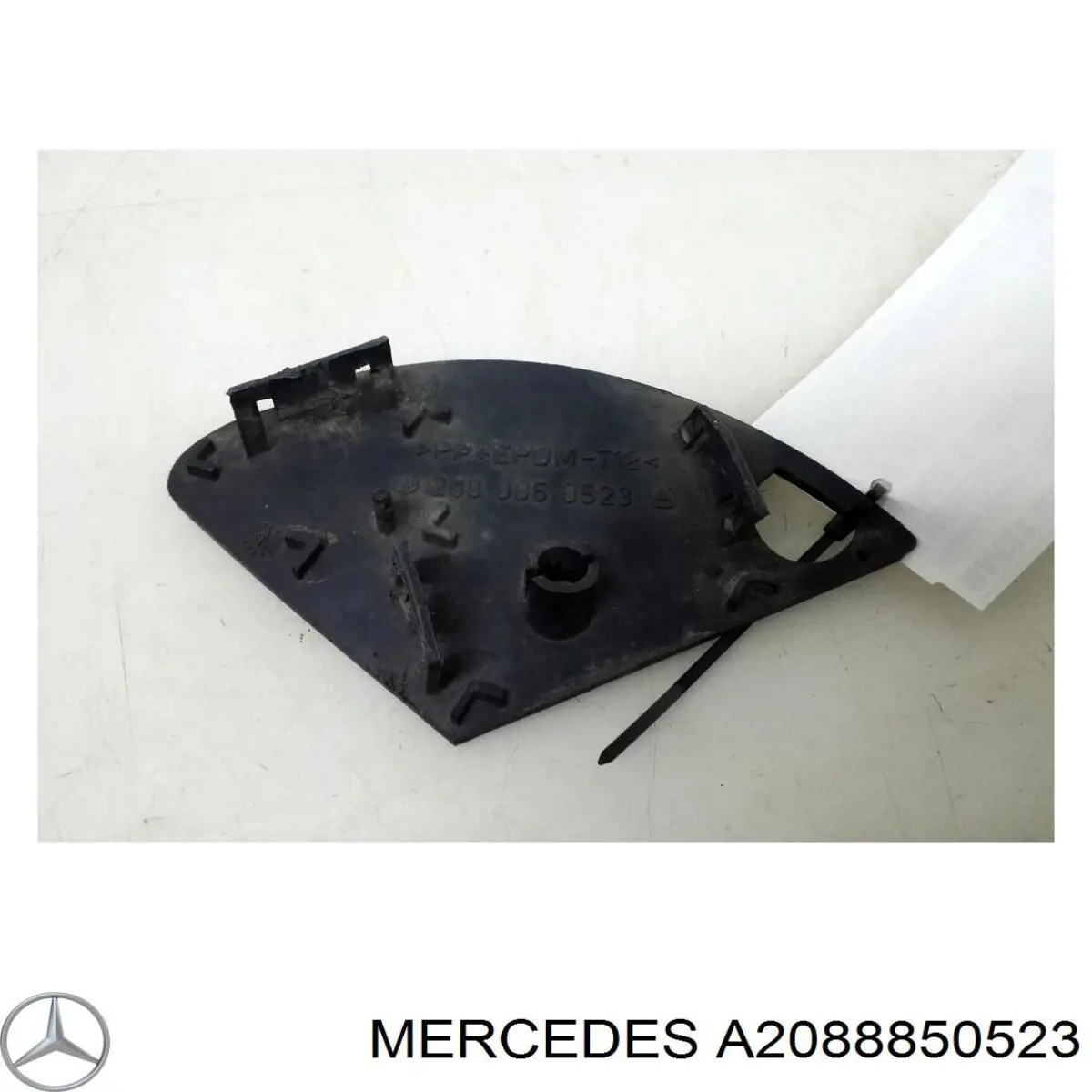 Rejilla de ventilación, parachoques trasero, izquierda para Mercedes CLK (C208)