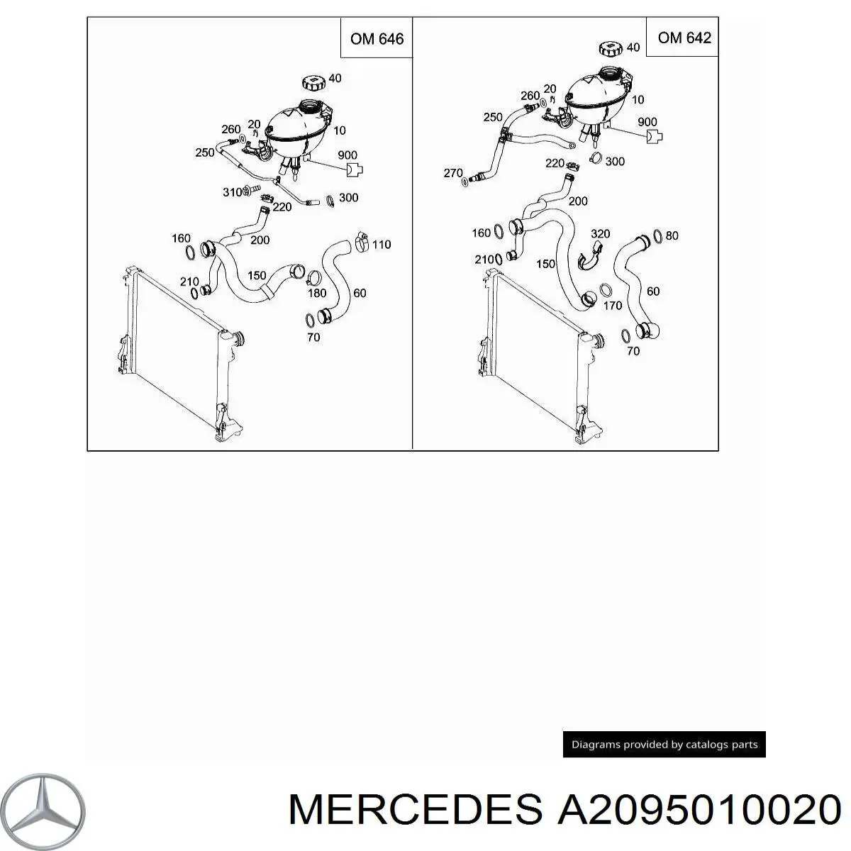 A2095010020 Mercedes