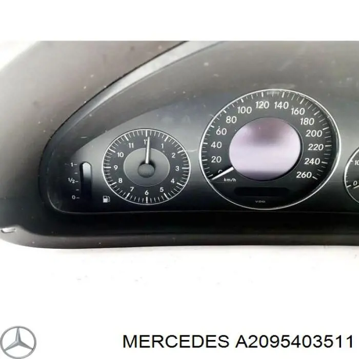 A2095403511 Mercedes Tablero de instrumentos