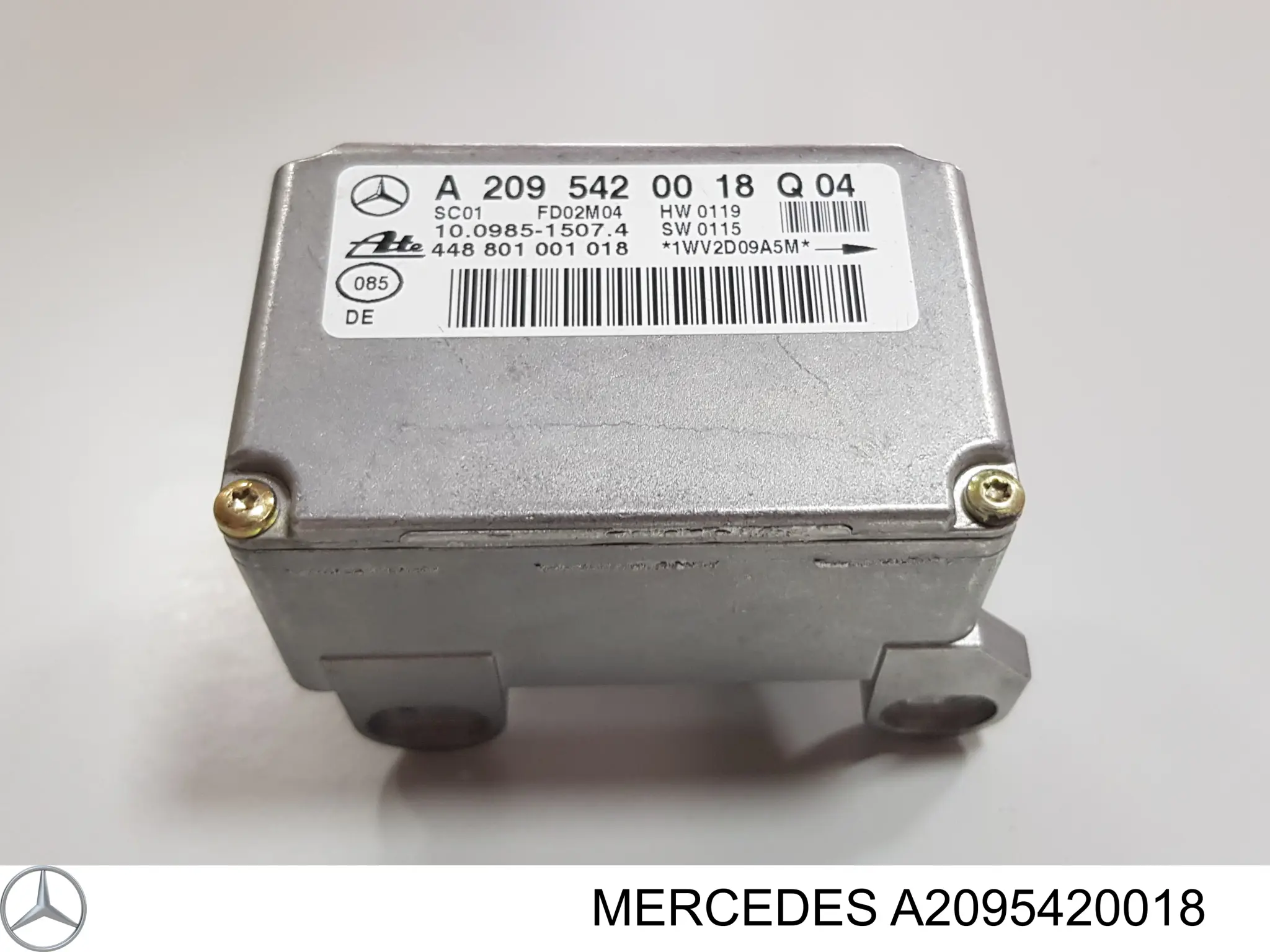 A2095420018 Mercedes Sensor de ángulo de giro del volante