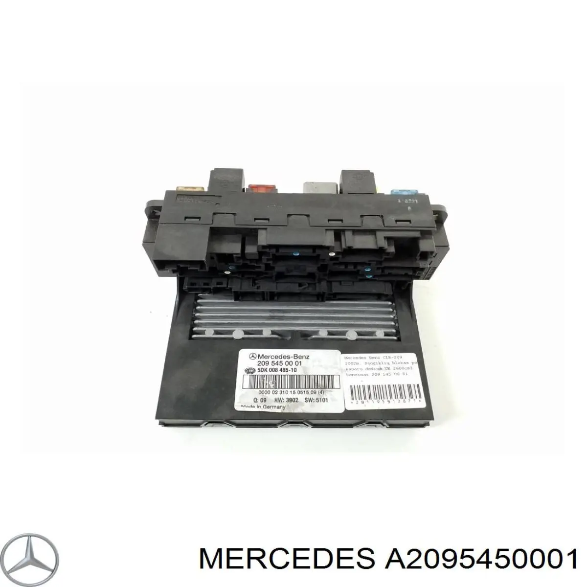 A2095450001 Mercedes Caja de relés y fusibles