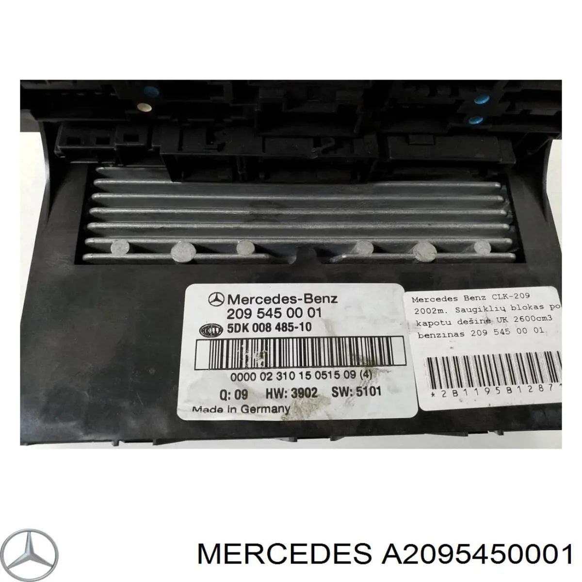 Caja fusibles Mercedes A2095450001 precio, desde 137,94 EUR