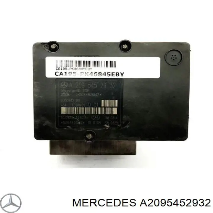 A2095452932 Mercedes Unidad de control ABS hidráulico